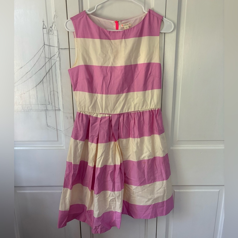 Teen Pink Striped Dress